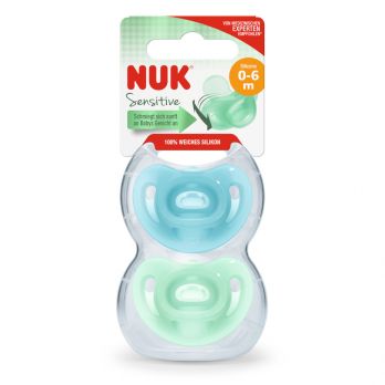 Set Nuk de 2 Chup. Sensitive