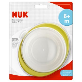 Bowl Nuk con 2 tapas - Colores Surtidos